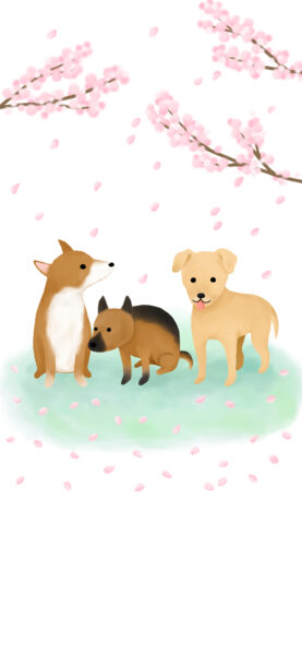 スマホ用壁紙2026年4月用